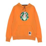 Jordan Sport DNA Tvättad Hoodie Atomic Orange Orange, Herr