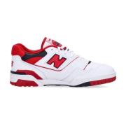 New Balance Vit/Röd Låg Topp Sneakers White, Herr