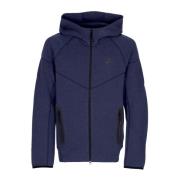 Nike Tech Fleece Zip Hoodie Lättvikts Sweatshirt Blue, Herr