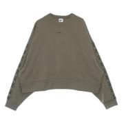 Nike Oversize Crewneck Sweatshirt Matte Olive Green, Dam