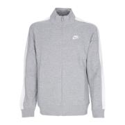 Nike Hög Hals Sportswear Club Track Jacket Gray, Herr