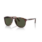 Persol Tidlös Stil Solglasögon Kollektion Brown, Unisex