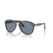 Persol Tidlös Stil Solglasögon Samling Black, Unisex