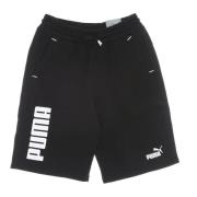 PUMA Colorblock Casual Shorts Svart Black, Herr