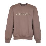 Carhartt Wip Stiliga Sweaters för Män Brown, Herr