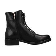 Regarde Le Ciel Lace-up Boots Black, Dam