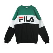 Fila Crewneck Sweatshirt Straight Blocked Crew Multicolor, Herr