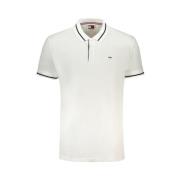 Tommy Hilfiger Herr Polo Skjorta med Korta ärmar White, Herr