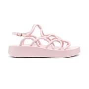 ASH Venus Platform Strappy Sandaler Pink, Dam