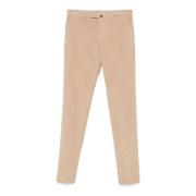 Incotex Beige Corduroy Slim-Cut Byxor Beige, Herr