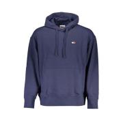 Tommy Hilfiger Blått huvtröja med ikonisk stil Blue, Herr