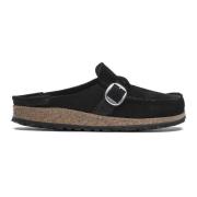 Birkenstock Svarta Sandaler Bucley Stil Black, Dam