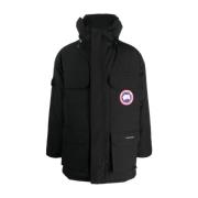 Canada Goose Svart Expedition Huva Parkas Black, Herr