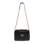 Balenciaga Axelväska Monaco Liten Black, Dam