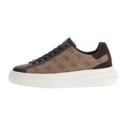 Guess Elba 4G Logo Sneakers Brown, Herr