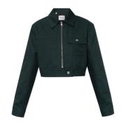 Lacoste Jacka med logotyp Green, Dam