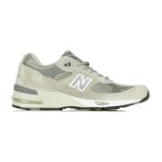 New Balance Grå Gris/Mesh Herrsko 991 Gray, Herr