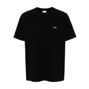 Arte Antwerp Blommig Svart T-shirt för Män Black, Herr