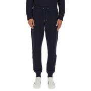 PS By Paul Smith Mäns Jogging Sweatpants i vanlig passform Blue, Herr