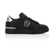 Philipp Plein Unika Herr Sneakers för Stilhöjning Black, Herr