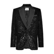 Philipp Plein Unik Herr Blazer Höj Stil Black, Herr