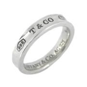 Tiffany & Co. Pre-owned Pre-owned Silver ringar Gray, Dam