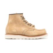 Red Wing Shoes Klassiska Moc Snörstövlar Beige, Herr