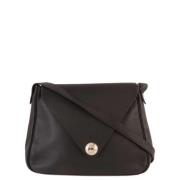 Hermès Vintage Pre-owned Canvas crossbodyvskor Black, Dam