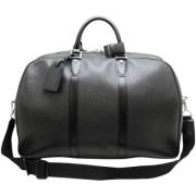 Louis Vuitton Vintage Pre-owned Laeder resvskor Black, Dam