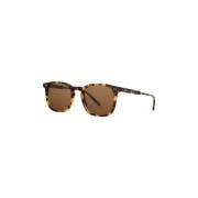 Garrett Leight Bio Spotted Tortoise Solglasögon Brown, Unisex