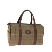 Burberry Vintage Pre-owned Canvas burberry-vskor Green, Dam