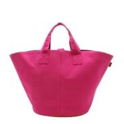 Hermès Vintage Pre-owned Canvas totevskor Pink, Dam