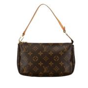 Louis Vuitton Vintage Pre-owned Canvas louis-vuitton-vskor Brown, Dam