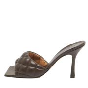 Bottega Veneta Vintage Pre-owned Laeder sandaler Brown, Dam