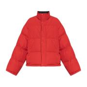 Balenciaga Vändbar vadderad jacka Red, Dam