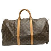 Louis Vuitton Vintage Pre-owned Canvas resvskor Brown, Dam