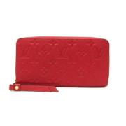 Louis Vuitton Vintage Pre-owned Tyg plnbcker Red, Dam