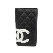 Chanel Vintage Pre-owned Laeder plnbcker Black, Dam