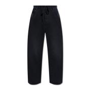 Balenciaga Vida jeans med vida ben Black, Herr