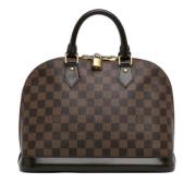 Louis Vuitton Vintage Pre-owned Canvas handvskor Brown, Dam