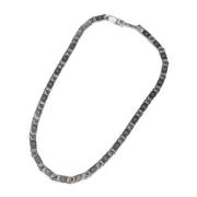 Louis Vuitton Vintage Pre-owned Metall halsband Gray, Dam