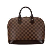 Louis Vuitton Vintage Pre-owned Canvas louis-vuitton-vskor Brown, Dam