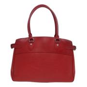 Louis Vuitton Vintage Pre-owned Laeder louis-vuitton-vskor Red, Dam