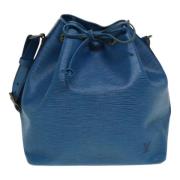 Louis Vuitton Vintage Pre-owned Laeder louis-vuitton-vskor Blue, Dam