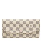 Louis Vuitton Vintage Pre-owned Belagd canvas plnbcker White, Dam