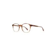 Garrett Leight Blonde Tortoise Fade Glasögon Brown, Unisex