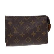 Louis Vuitton Vintage Pre-owned Canvas necessrer Brown, Dam