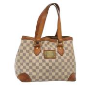 Louis Vuitton Vintage Pre-owned Canvas louis-vuitton-vskor Beige, Dam