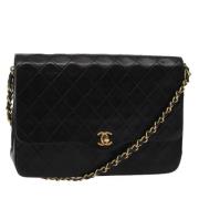 Chanel Vintage Pre-owned Laeder chanel-vskor Black, Dam