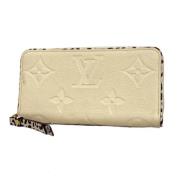 Louis Vuitton Vintage Pre-owned Tyg plnbcker Beige, Dam